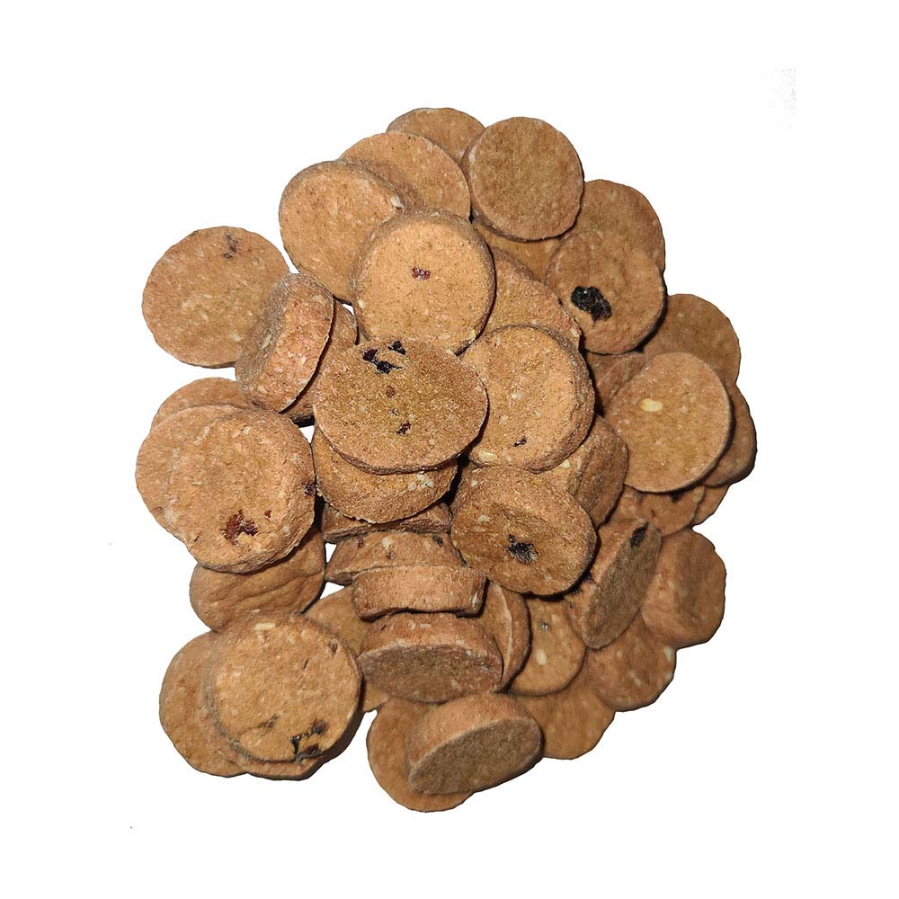 Basil Baxter s Cranberry and Apple Round Dog Biscuits 10lb