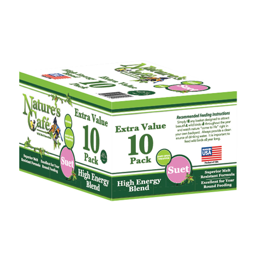 Nature's Café® High Energy Blend Suet Extra Value 10 Pack