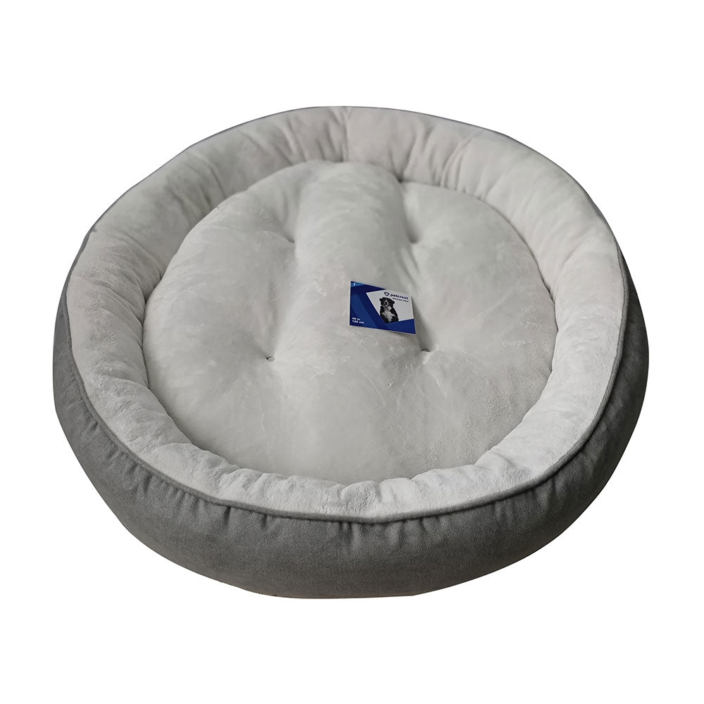 Serta shredded foam oval couch dog bed sale