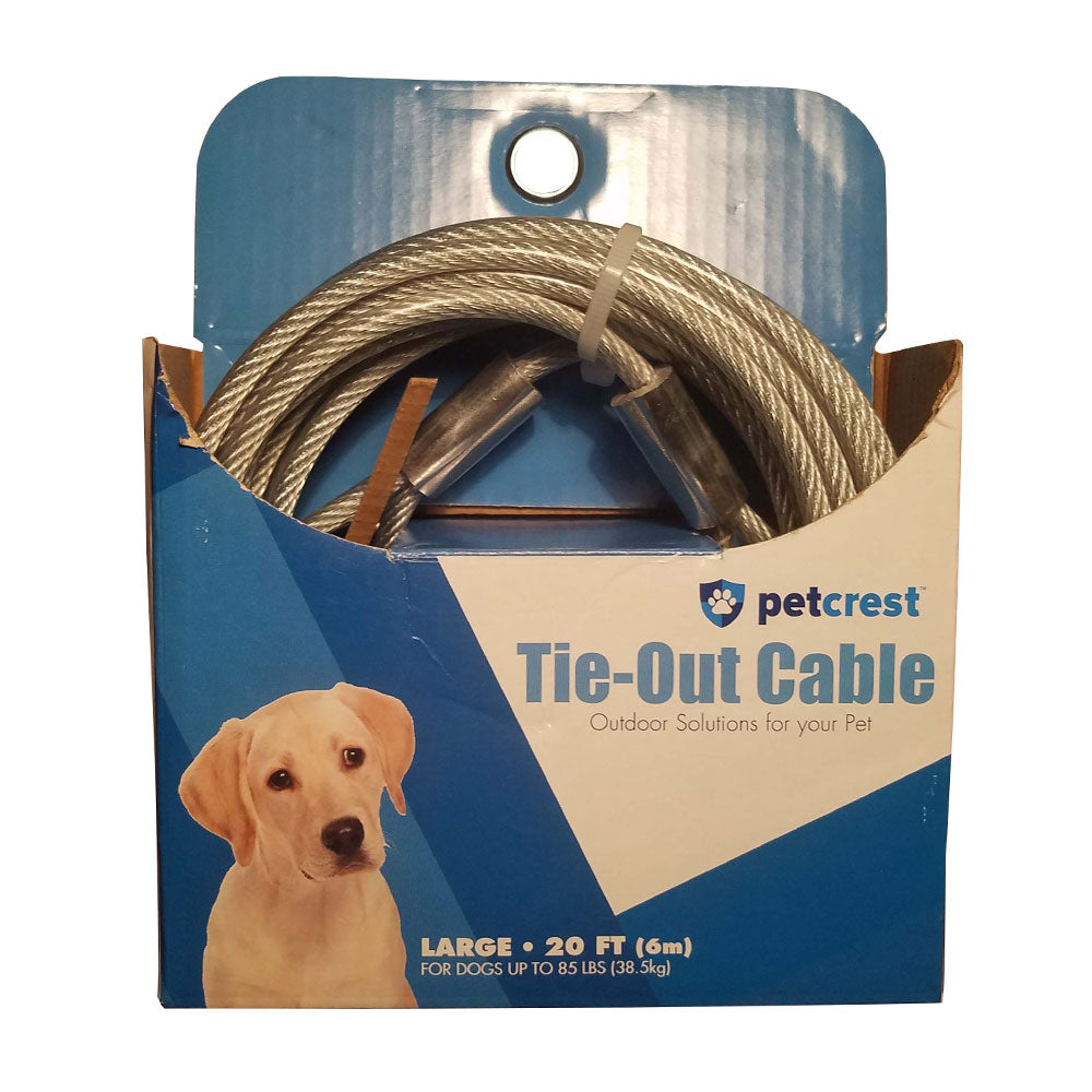 Petcrest® Tie Out Cable Heavy 20ft