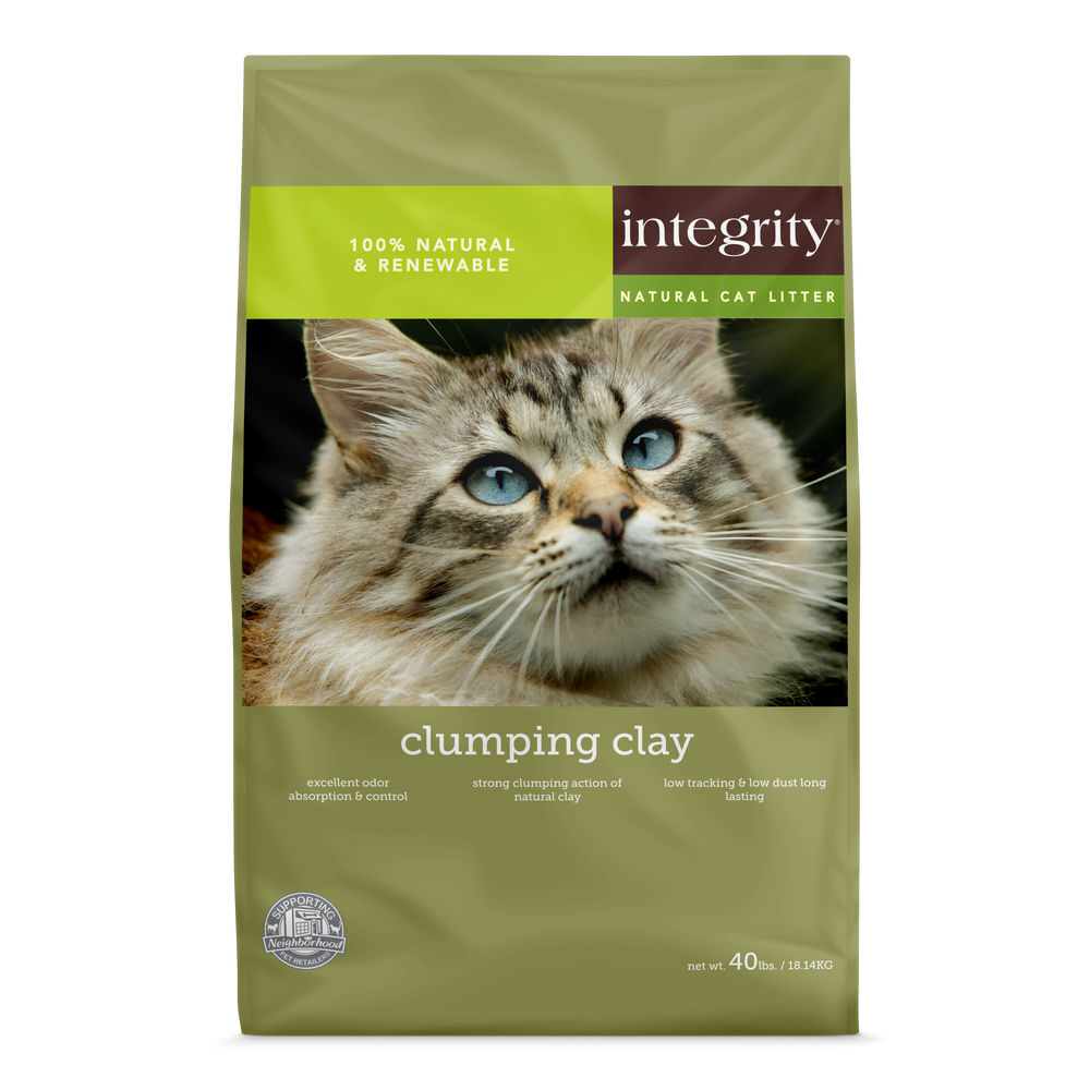 Integrity Clumping Clay Cat Litter - 40 Lb