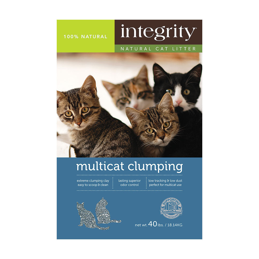 Integrity Multicat Clumping Cat Litter - 40 Lb