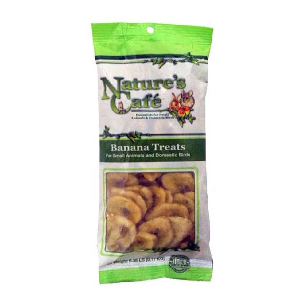 Nature's Café® Banana Treats for Small Animals and Domestic Birds .25oz