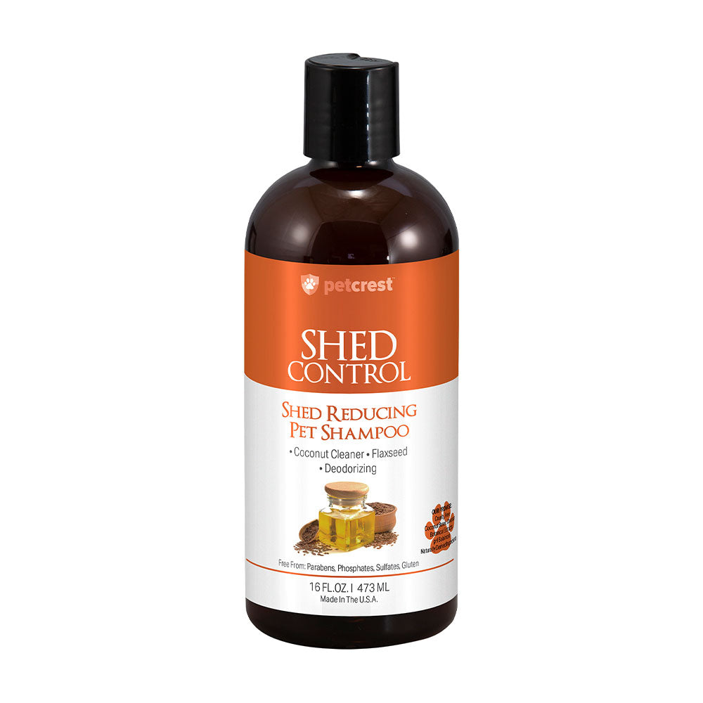 Petcrest® Shed Control Shampoo for Dogs & Cats 16oz